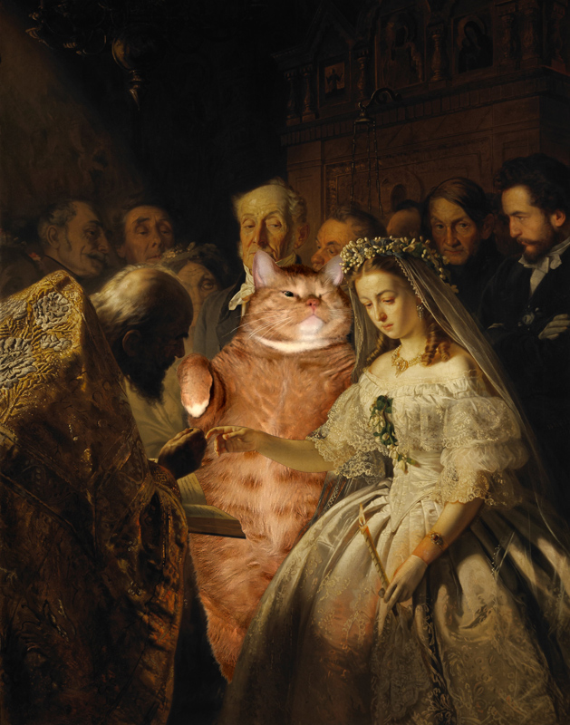 Vasily Pukirev, Unequal marriage Василий Пукирев, Неравный брак