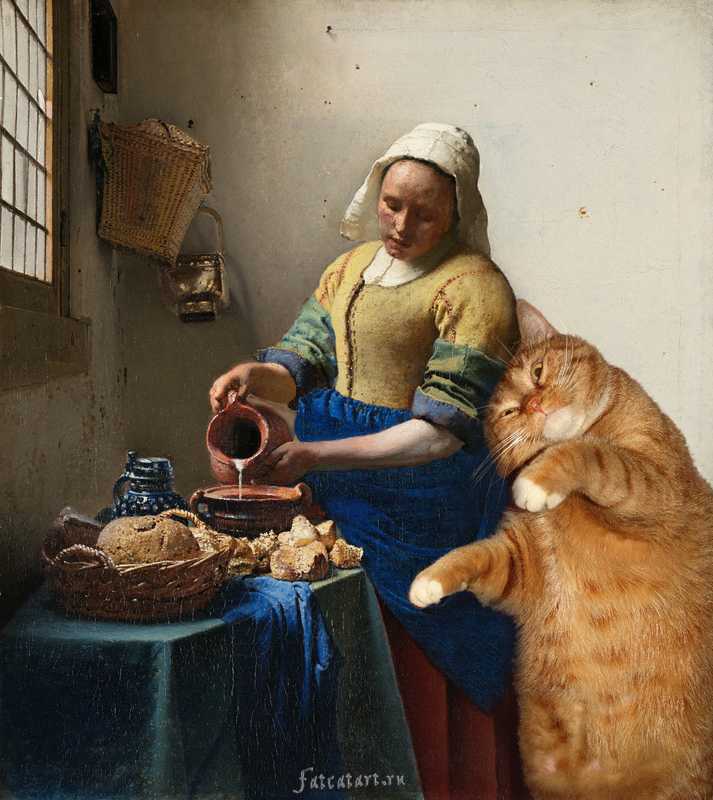 Johannes Vermeer, The Kitchen Maid Johannes Vermeer, The Kitchen Maid