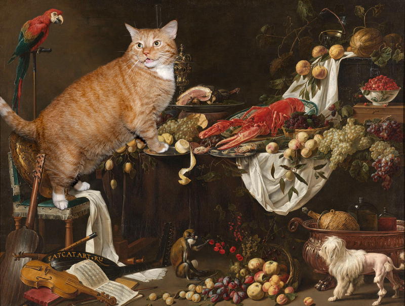 Adriaen van Utrecht, Still Life, 1644 Адриан ван Утрехт, Натюрморт, 1644