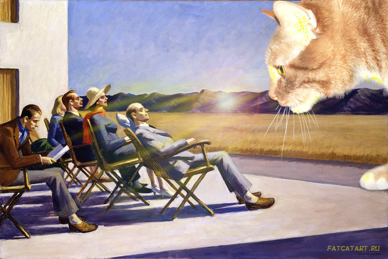 Edward Hopper, People in the Sun Edward Hopper, People in the Sun