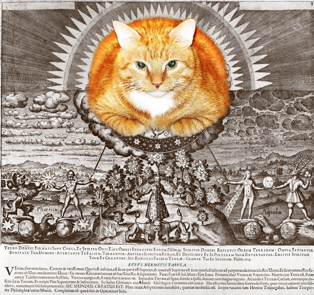 Matthaus Merian, Tabula Rufus. Macrocat and Microcosm Matthaus Merian, Tabula Rufus. Macrocat and Microcosm