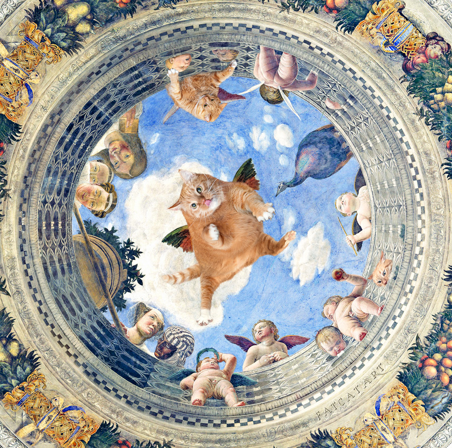 Andrea Mantegna, Oculus. In Search of Lost Time and Dinner