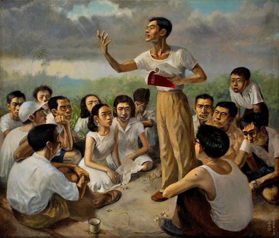 Chua Mia Tee “Epic Poem of Malaya”, from National Gallery Singapore