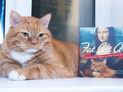 Zarathustra the Cat with his book